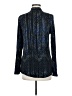 Allison Brittney Blue Long Sleeve Blouse Size M - photo 2