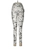 Assorted Brands Print Silver Leggings Size M - photo 1