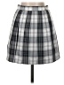 Unbranded Plaid Gray Casual Skirt Size S - photo 1