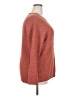 Pink Clover 100% Polyester Orange Pullover Sweater Size XXL - photo 4