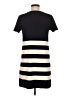 Zara Stripes Black Casual Dress Size M - photo 2