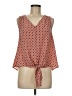 E&M Collection Pink Sleeveless Blouse Size M - photo 1