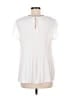 Adrianna Papell 100% Polyester White Sleeveless Blouse Size M - photo 2