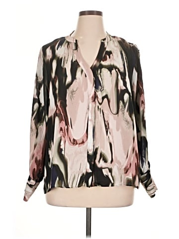 Jennifer Lopez Long Sleeve Blouse (view 1)