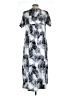 Huskary Graphic Gray Casual Dress Size L - photo 2
