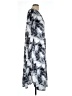 Huskary Graphic Gray Casual Dress Size L - photo 4
