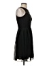 Maurices 100% Polyester Solid Black Cocktail Dress Size 5 - 6 - photo 4
