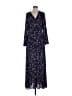 Express Floral Blue Casual Dress Size S - photo 1