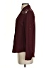 Unbranded 100% Polyester Burgundy Long Sleeve Blouse Size XS - photo 5