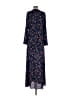 Express Floral Blue Casual Dress Size S - photo 2