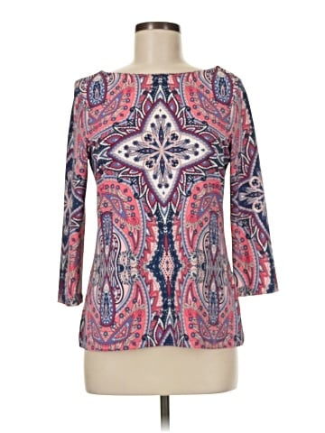 Charter Club 3/4 Sleeve Blouse (view 1)