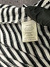 Max Studio Stripes Black Short Sleeve Top Size M - photo 8