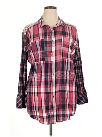 Caslon Long Sleeve Button-Down Shirt (view 1)
