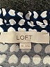Ann Taylor LOFT 100% Polyester Blue Sleeveless Blouse Size XS - photo 7