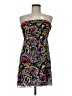 Op 100% Polyester Paisley Black Cocktail Dress Size M - photo 1