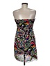 Op 100% Polyester Paisley Black Cocktail Dress Size M - photo 2