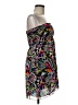 Op 100% Polyester Paisley Black Cocktail Dress Size M - photo 4
