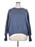 Assorted Brands Solid Blue Pullover Sweater Size XXL - photo 1