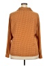Covington 100% Polyester Houndstooth Orange Long Sleeve Blouse Size 20 - photo 2