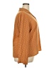 Covington 100% Polyester Houndstooth Orange Long Sleeve Blouse Size 20 - photo 4