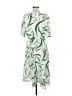 Amour Vert Tropical Green Casual Dress Size M - photo 2