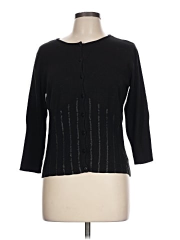 Nine & Company Silk Cardigan (view 1)