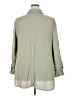 Cato 100% Rayon Green 3/4 Sleeve Button-Down Shirt Size 18 - 20 - photo 2
