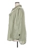 Cato 100% Rayon Green 3/4 Sleeve Button-Down Shirt Size 18 - 20 - photo 5