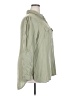 Cato 100% Rayon Green 3/4 Sleeve Button-Down Shirt Size 18 - 20 - photo 4
