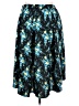 Touch Me Print Blue Casual Skirt Size 2X - photo 2
