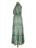 Max Studio Paisley Green Casual Dress Size XL - photo 5