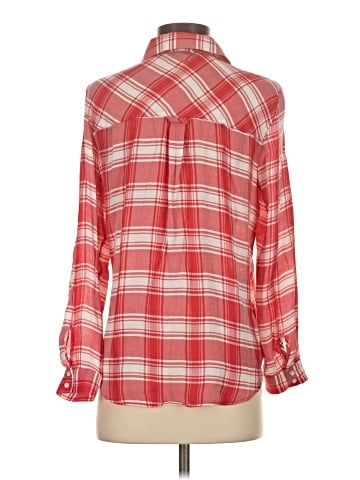 Zara Basic Long Sleeve Button-Down Shirt (view 2)