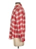 Zara Basic Plaid Red Long Sleeve Button-Down Shirt Size XS - photo 5