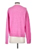 American Eagle Outfitters Solid Pink Pullover Sweater Size XS - photo 2