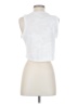 Unbranded White Sleeveless T-Shirt Size S - photo 2