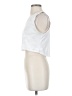 Unbranded White Sleeveless T-Shirt Size S - photo 5