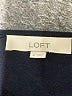 Ann Taylor LOFT 100% Rayon Black Long Sleeve Top Size M - photo 7