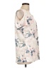 Unbranded Floral Ivory Short Sleeve T-Shirt Size L - photo 4