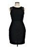 BCBGeneration Solid Black Cocktail Dress Size 10 - photo 1