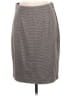 Amanda + Chelsea Houndstooth Gray Formal Skirt Size M - photo 1