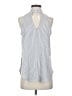 Soprano 100% Polyester Blue Sleeveless Blouse Size S - photo 1