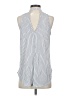 Soprano 100% Polyester Blue Sleeveless Blouse Size S - photo 2