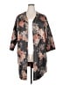 Philosophy Republic Clothing Floral Gray Coat Size 2X - photo 1