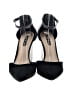 Violet & Red Snake Print Black Flats Size 8 - photo 2