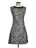 Mismash Graphic Gray Cocktail Dress Size M - photo 1