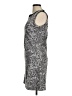Mismash Graphic Gray Cocktail Dress Size M - photo 5