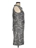 Mismash Graphic Gray Cocktail Dress Size M - photo 4