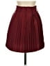 Shein 100% Polyester Solid Burgundy Formal Skirt Size S - photo 1