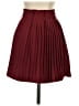 Shein 100% Polyester Solid Burgundy Formal Skirt Size S - photo 2