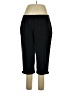 Talbots Solid Black Casual Pants Size 16 - photo 1